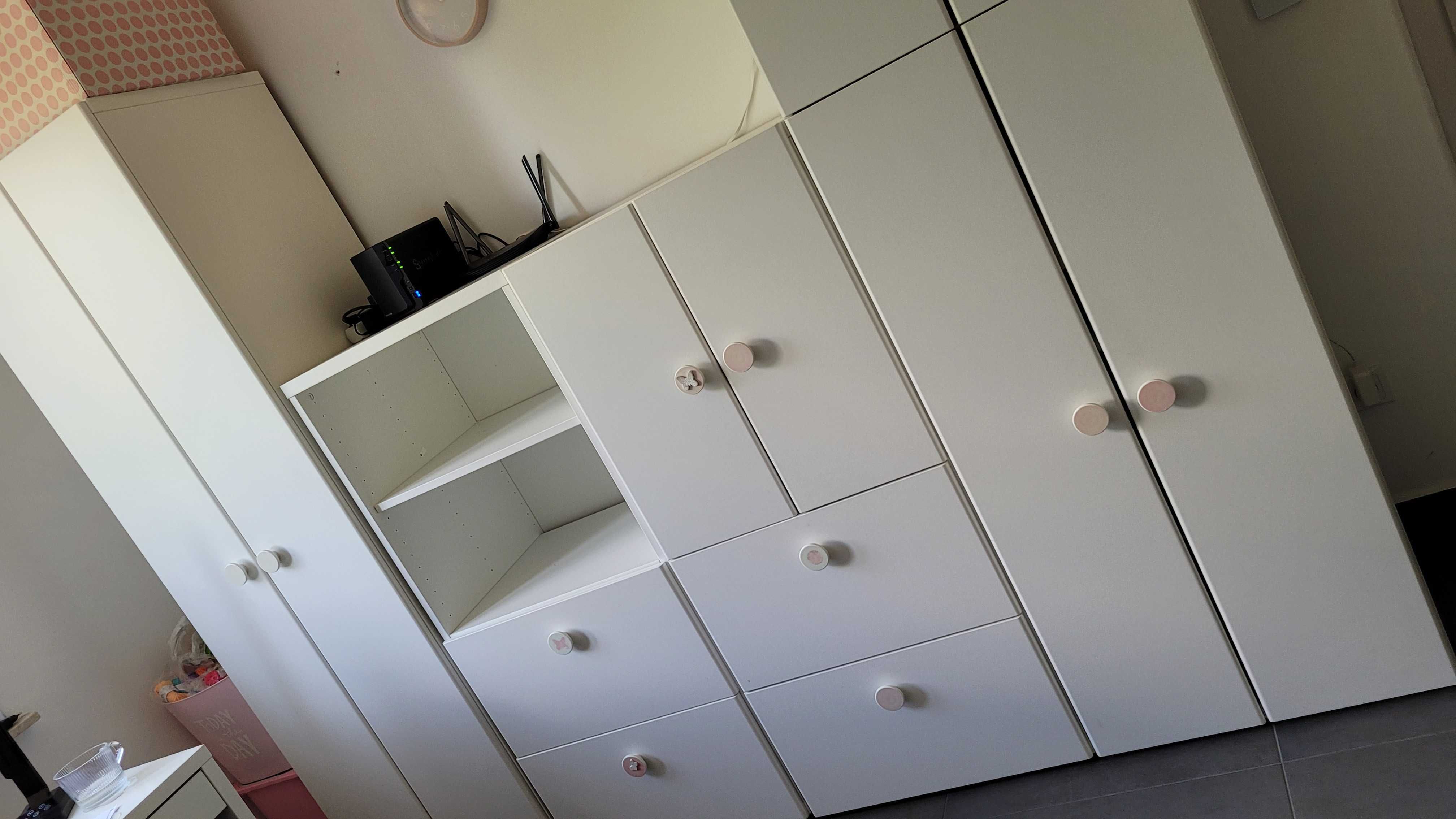 Meble Ikea Białe pokój dziecka Godishus zestaw +2 komody