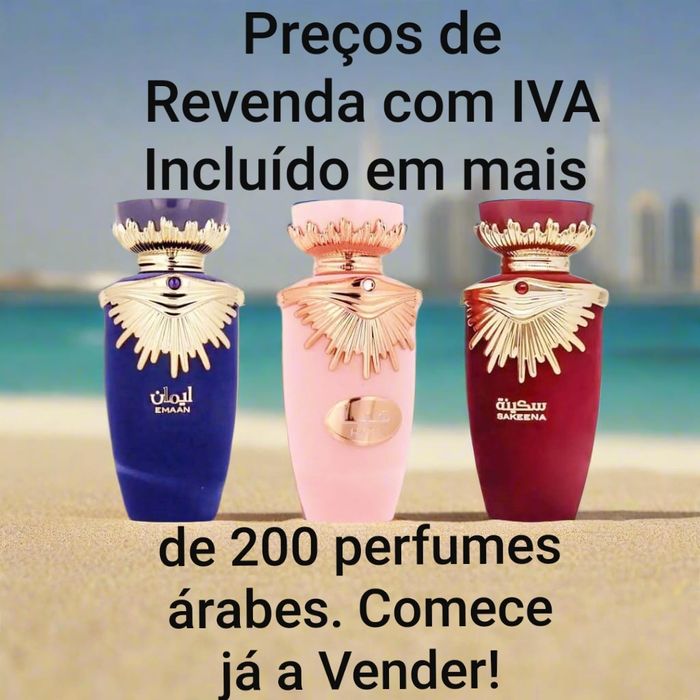 Revenda de perfumes árabes