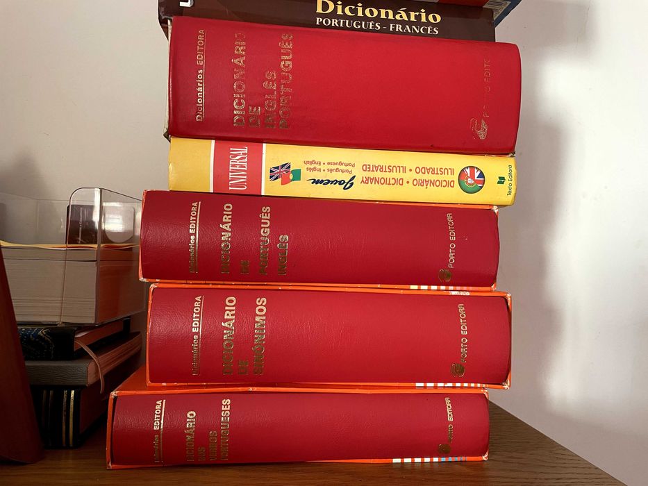 Conjunto de dicionários em muito bom estado