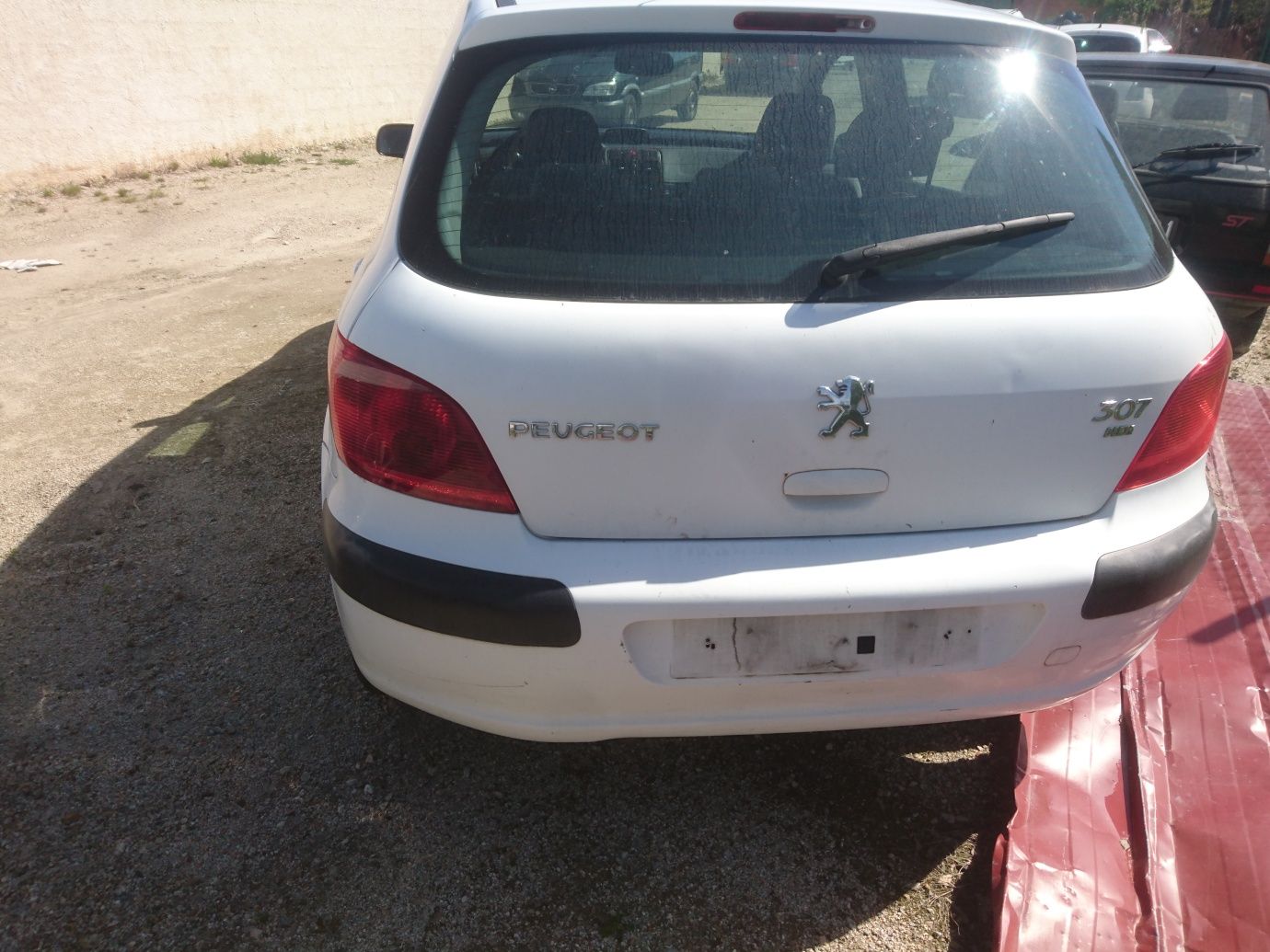 Peças Peugeot 307 Motor 2.0HDI RHY, frente completa, airbags, porta