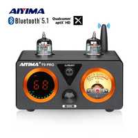 Aiyima T9 Pro HiFi Ламповый Усилитель 100Wx2 / USB / DAC / Bluetooth