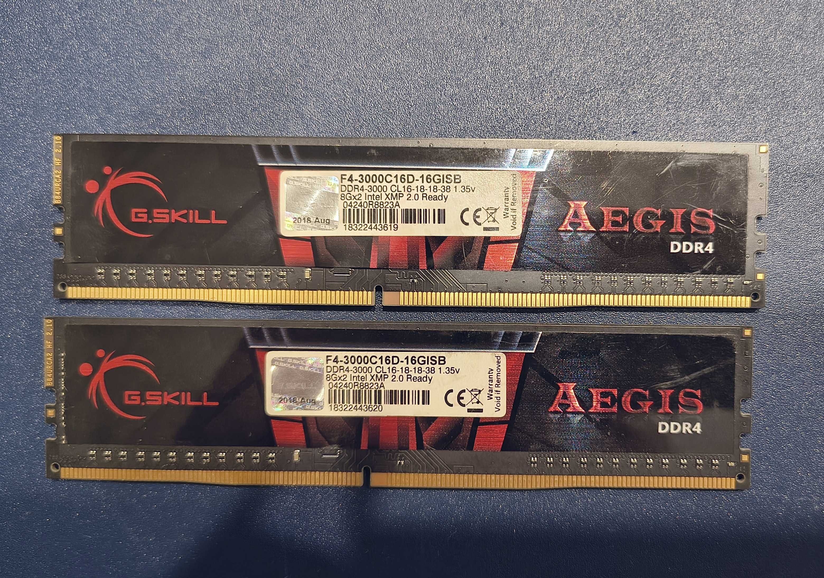 RAM DDR4 G.SKILL Aegis 16 GB 3000mhz (2x8 GB)