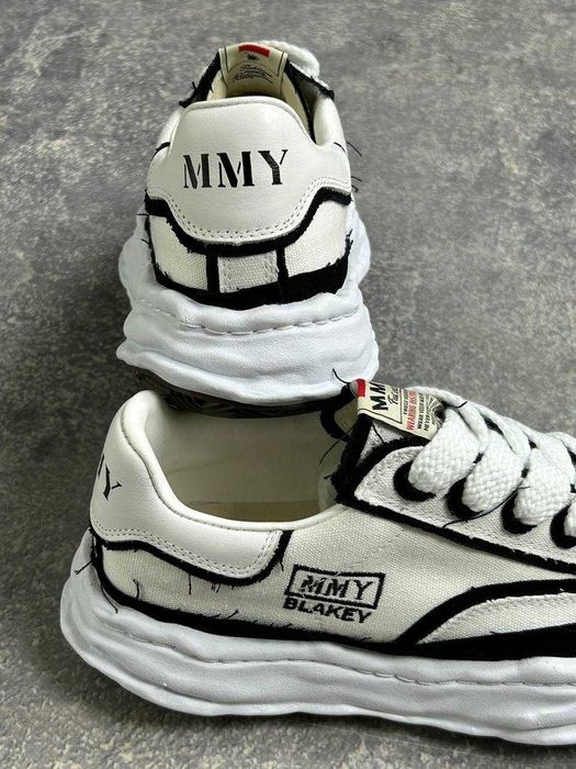 Кеды MMY Maison Mihara Yasuhiro BLAKEY 41 39 43 білі кеди custom opium
