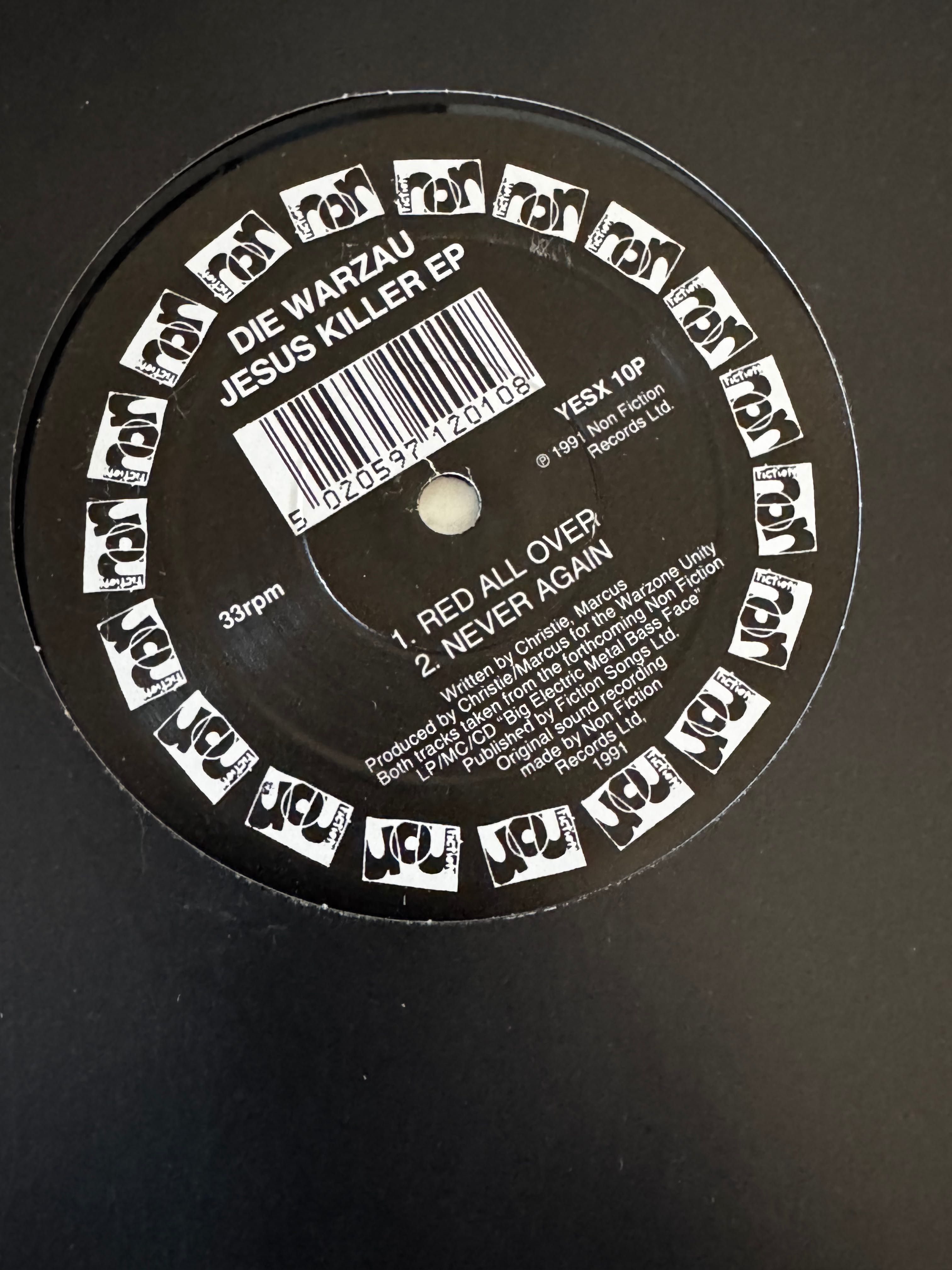 DIE WAZAU - Never again EP. Vinyl, 12", 33