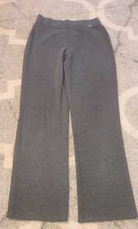 Szare luźne spodnie dziewczęce typu dresowego