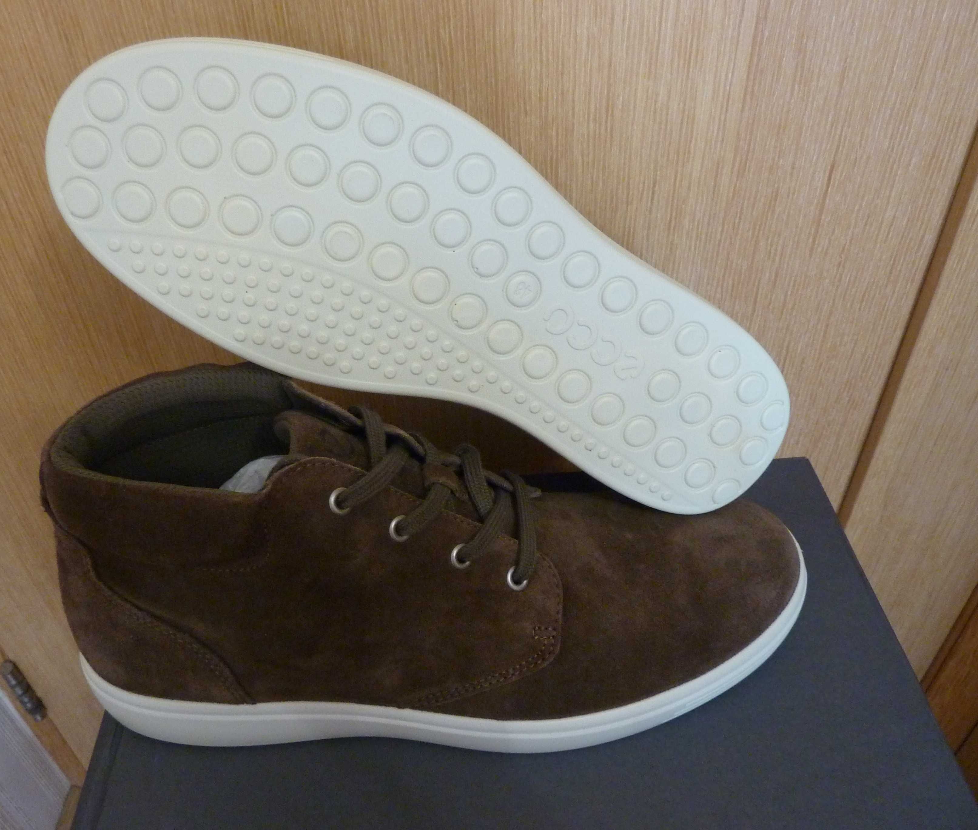 Ecco ботинки чоботи кеди кросівки шкіра оригінал розмір 46
