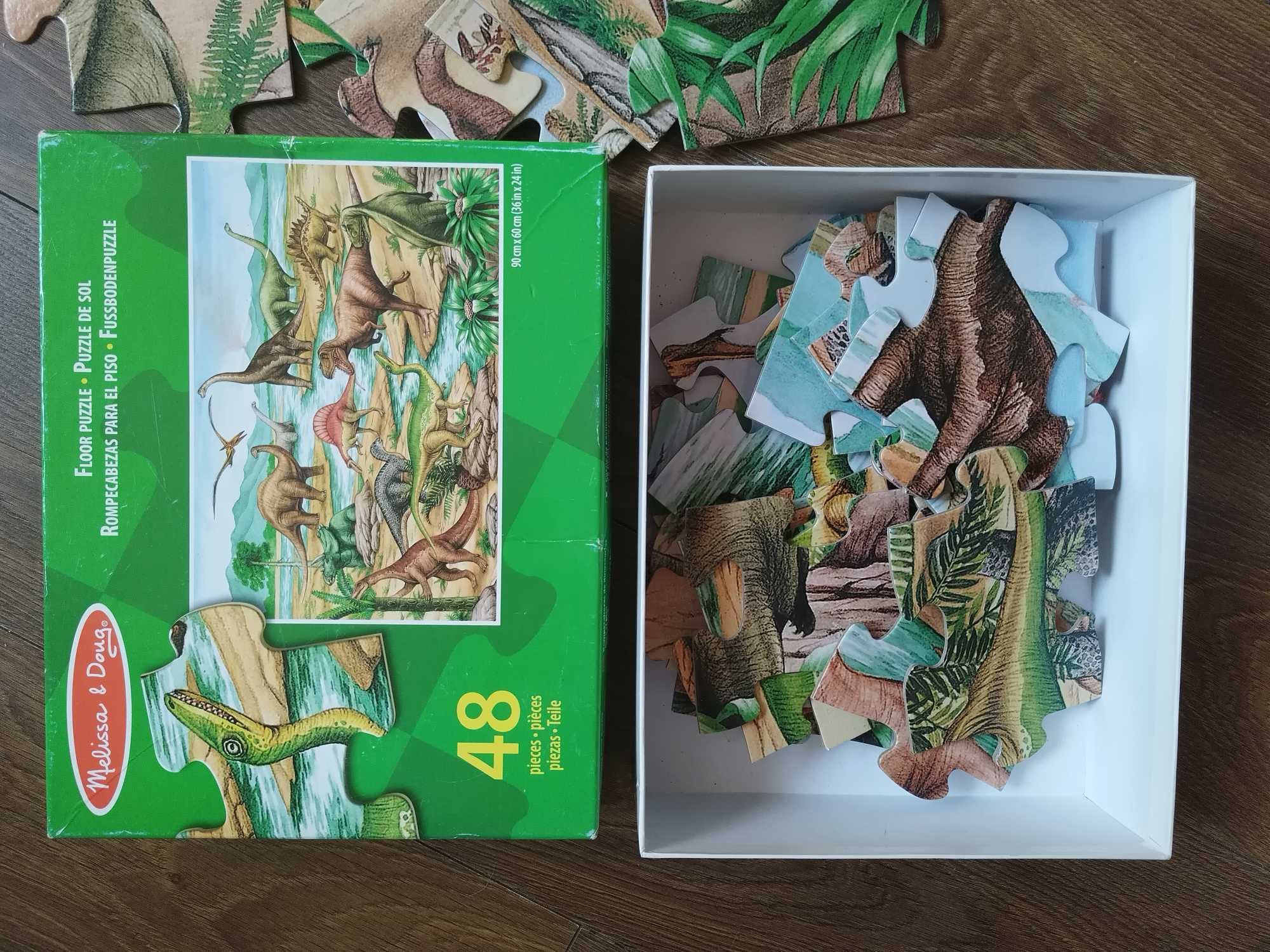 Dinozaury 48 el. Puzzle Melissa & Doug