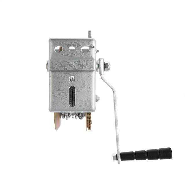 Лебедка рычажная барабанная стальной трос  450 кг INTERTOOL GT1454