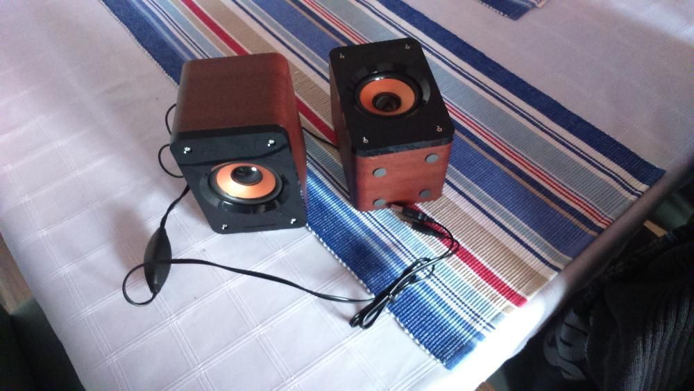 Multimedialny zestaw głośników 2,0 firmy Omega