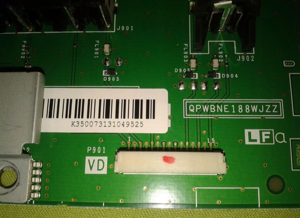qpwbne188wjzz duntke188we od sharp lc46xl2e