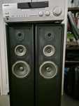 Kolumny JBL TLX 5000+Amplituner Kenwood KRF-V5020