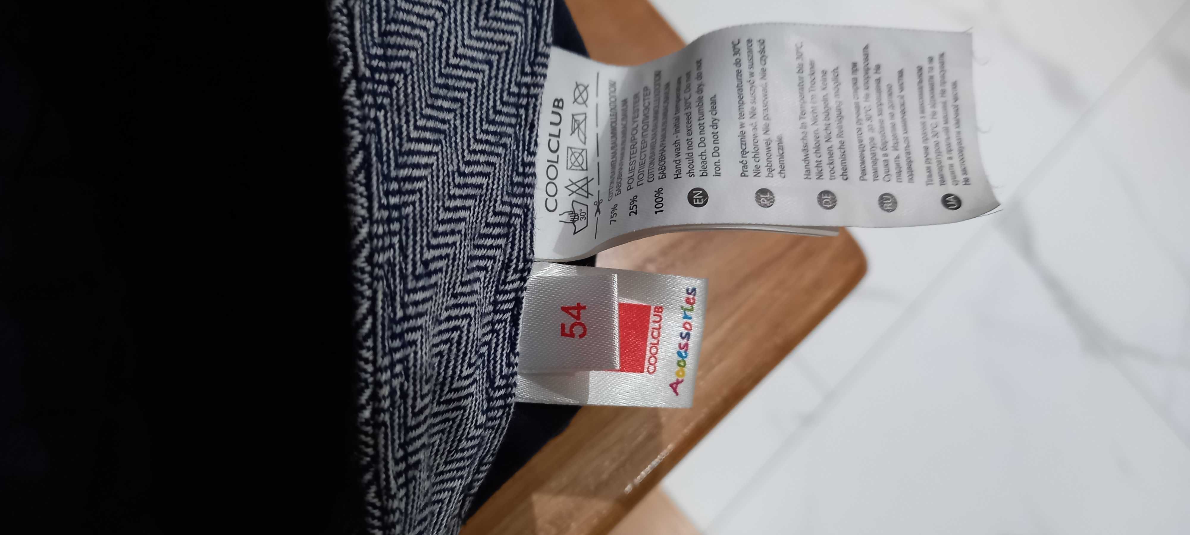 Beret - kaszkiet chłopięcy roz. 54 SMYK ELEGANCKI