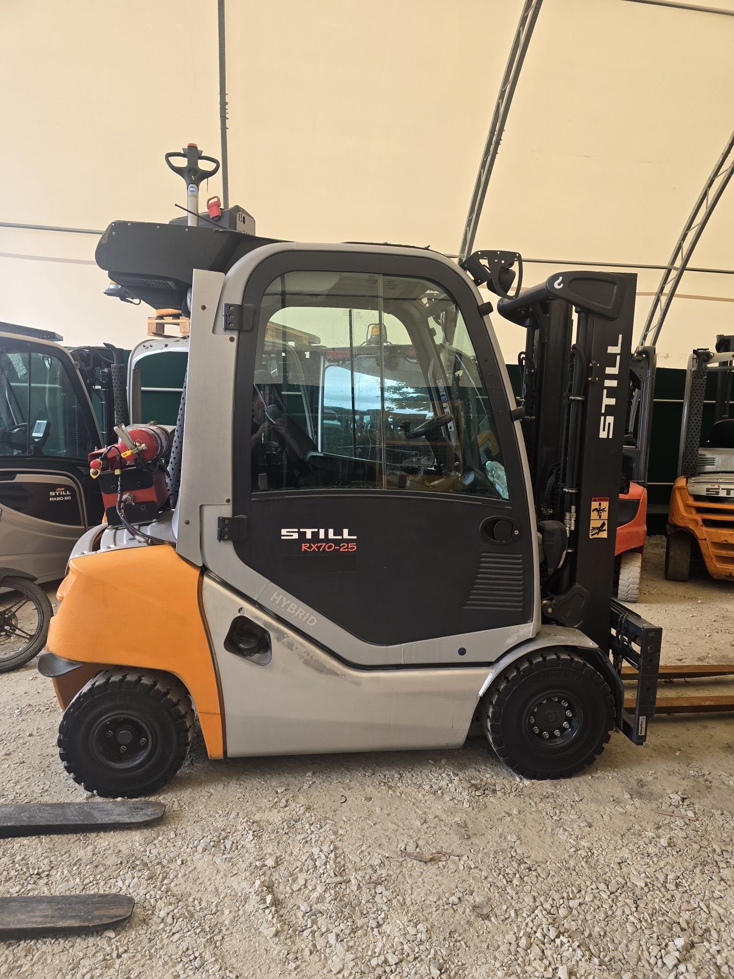 Still Rx 70-25 diesel pozycjoner kabina klima