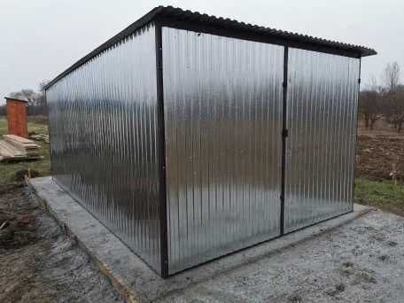Garaż blaszany 3x5 Garaże blaszane Blaszak 2x3 3x3 4x6 6x6 6x7 Schowek