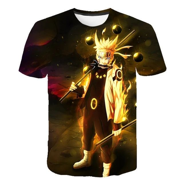 T-Shirt Naruto Criança 160cm 13-14 Anos