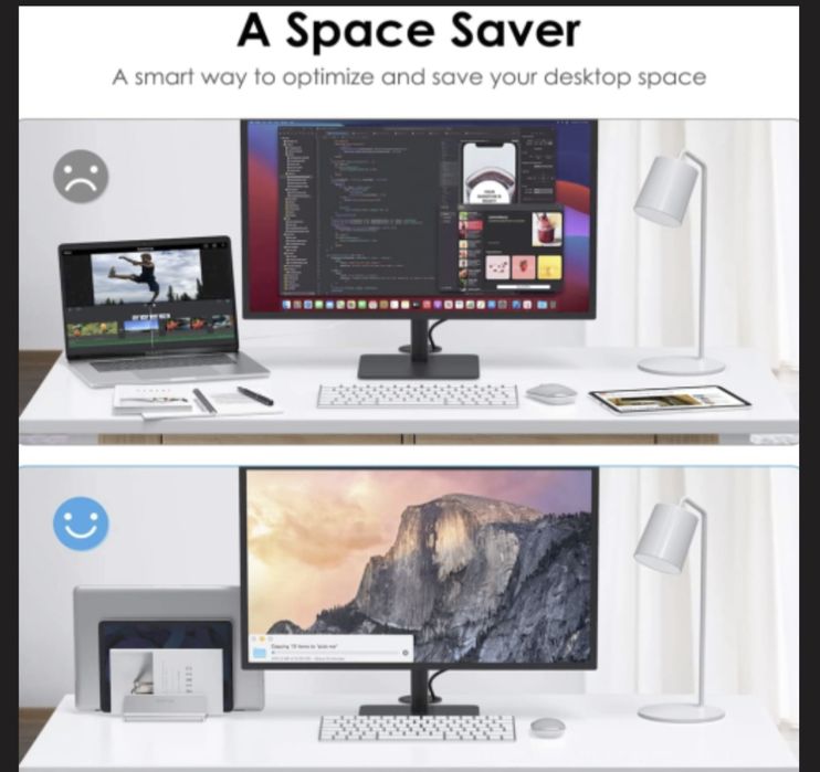 Підставка для ноутбука omoton laptop vertical stand silver