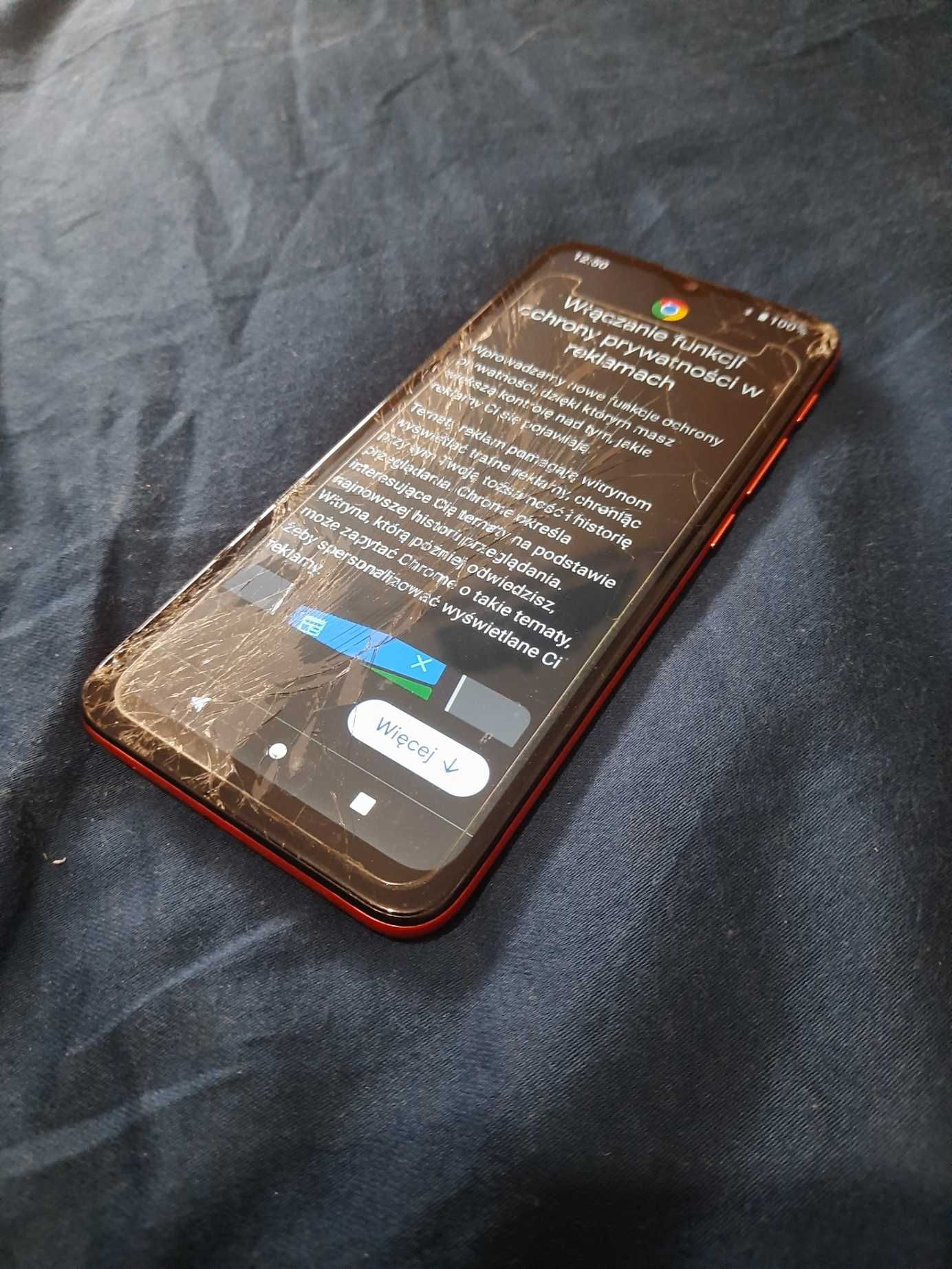 Moto E7 POWER 4/64GB DS C-RED + Szkło hartowane