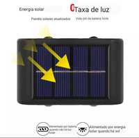 Luz led exterior presença