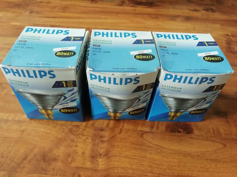 Żarówka reflektorowa Philips PAR38 80W E27