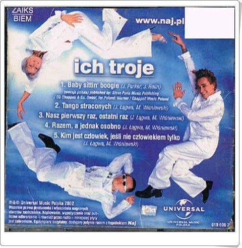 ICH TROJE - promocyjna płyta CD