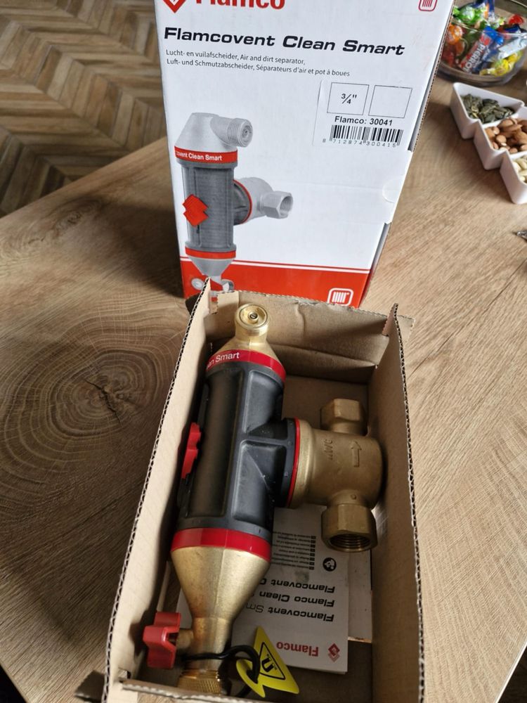 Flamco flamcovent clean smart separator 3/4” filtr magnetyczny