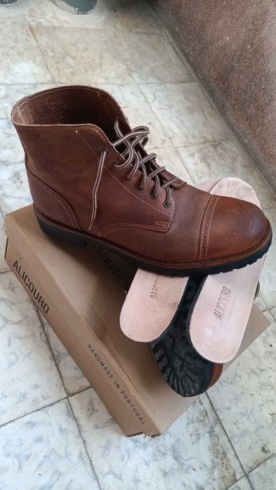Botas Alicouro agrid 100% couro