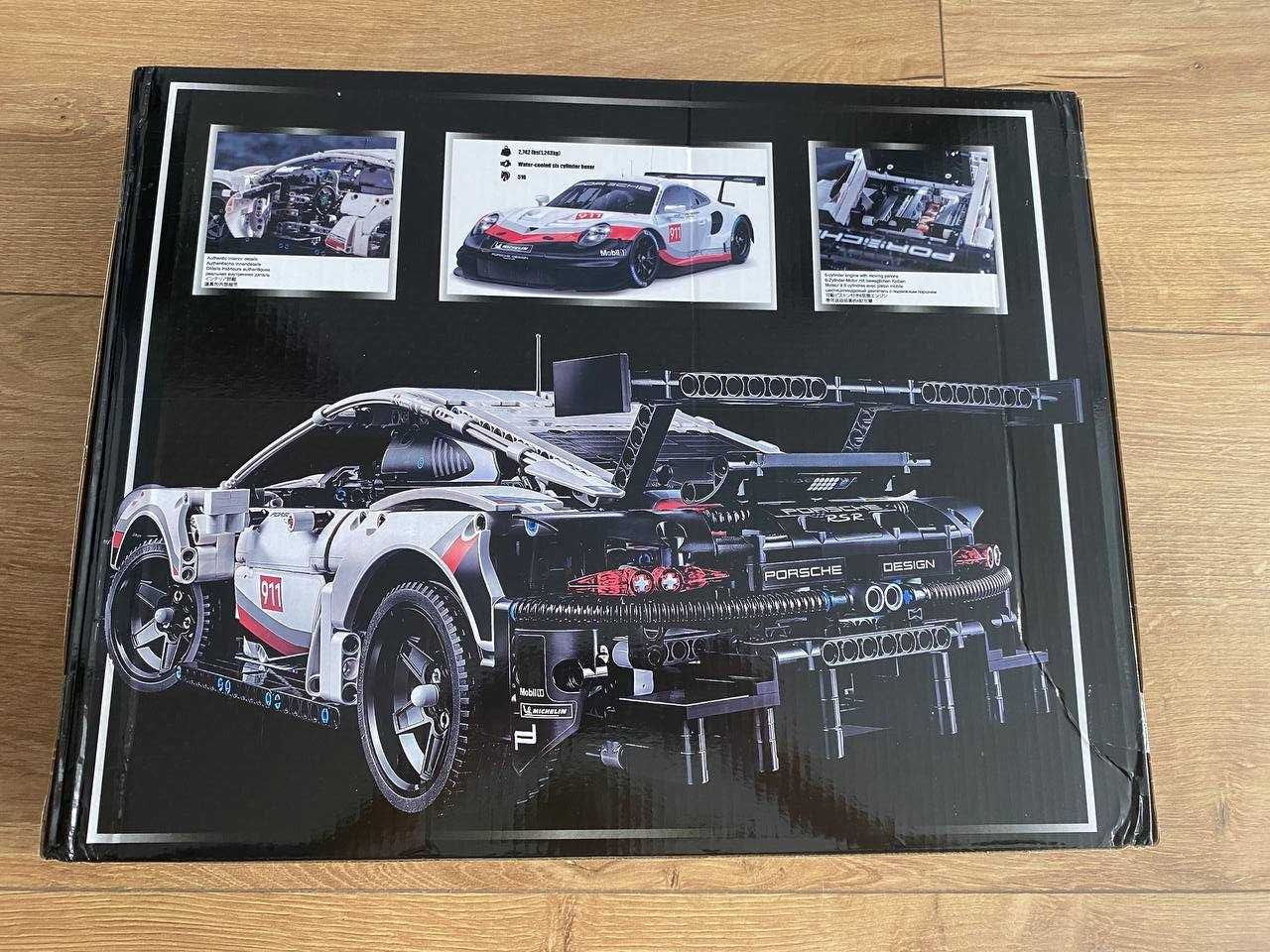 У коробці! Конструктор Porsche 911 RSR Technic 42096 Lego 1580 деталей