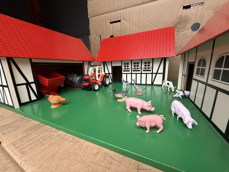 Schleich collecta Gospodarstwo farma zabawka traktor koń