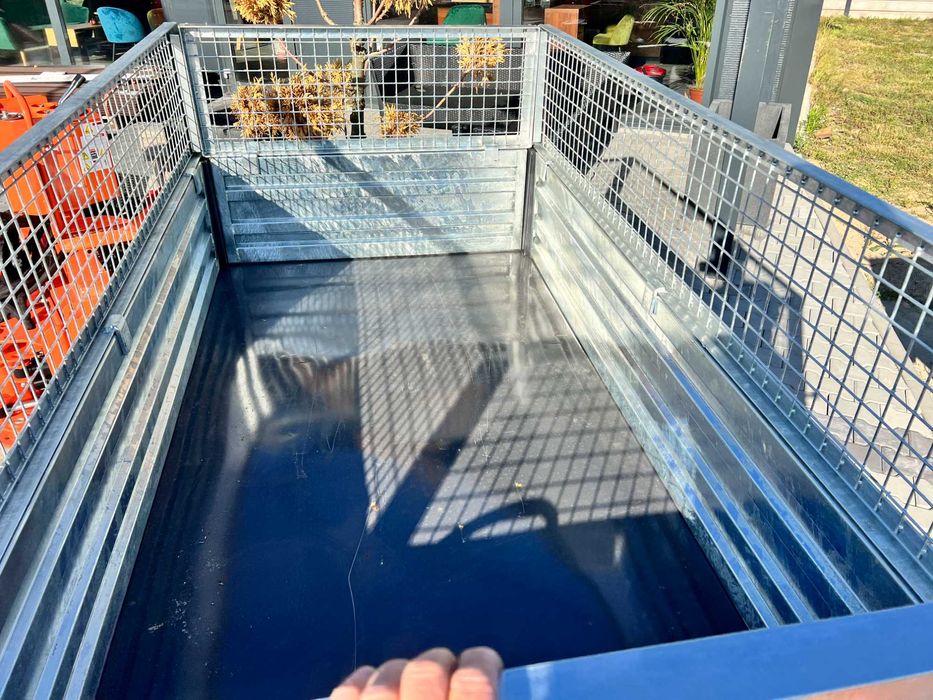 Przyczepka przyczepa 1.5 - 2T z Kiprem i oświetleniem TANdem -RATY--