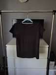 Tshirt bluzka koszulka czarna basic reserved 34 xs s