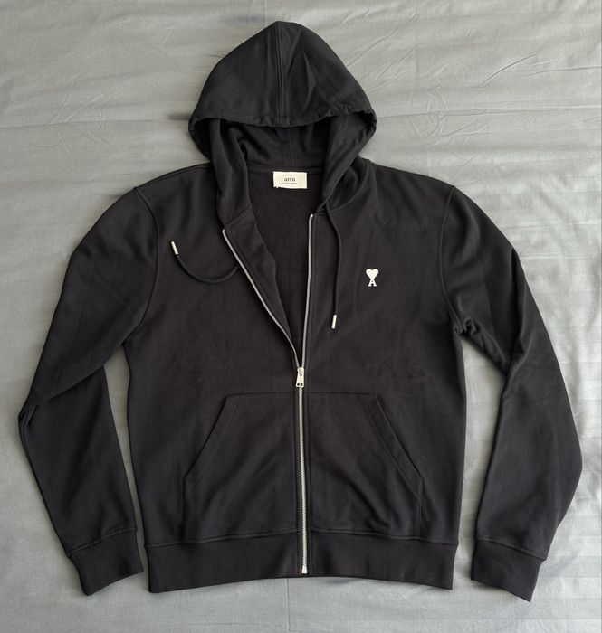 Ami hoodie L/XL оригінал амі худі зіп толстовка світшот zip new amiri