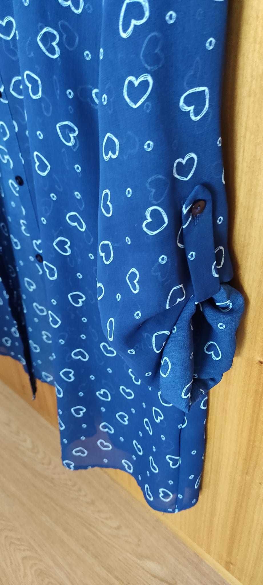 Blusas finas muito práticas e elegantes, em tons de azul, T38 e.40