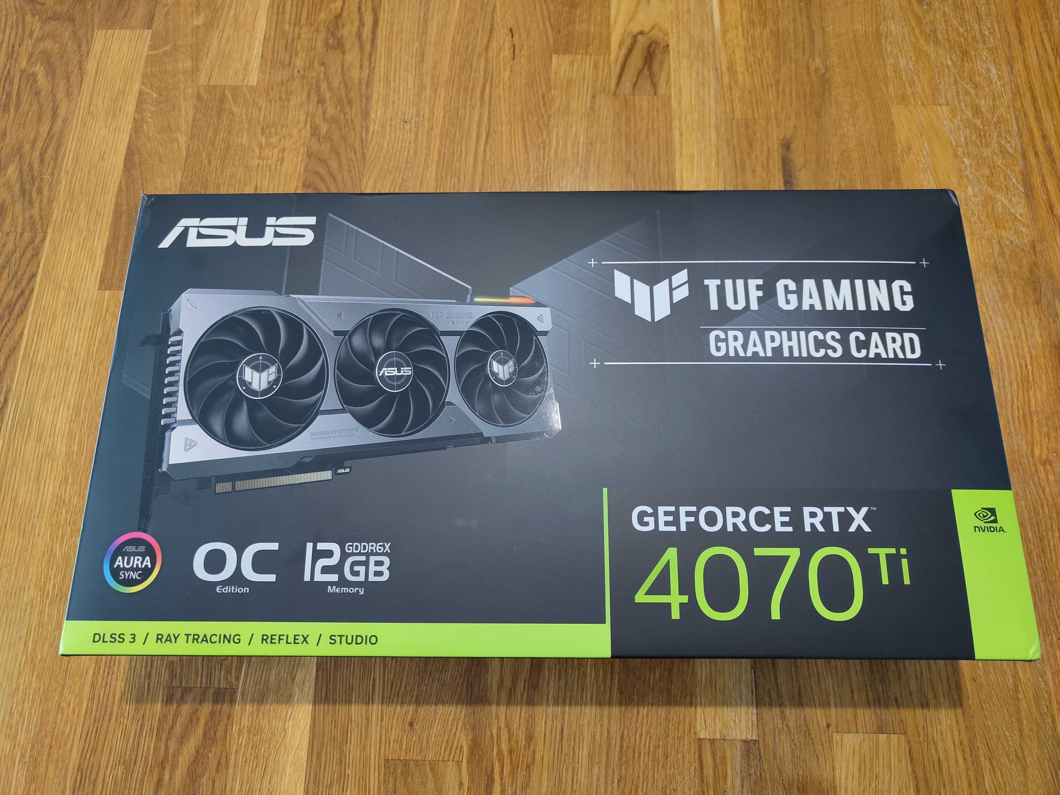 ASUS Gigabyte RTX 4070 Ti TUF OC 12GB