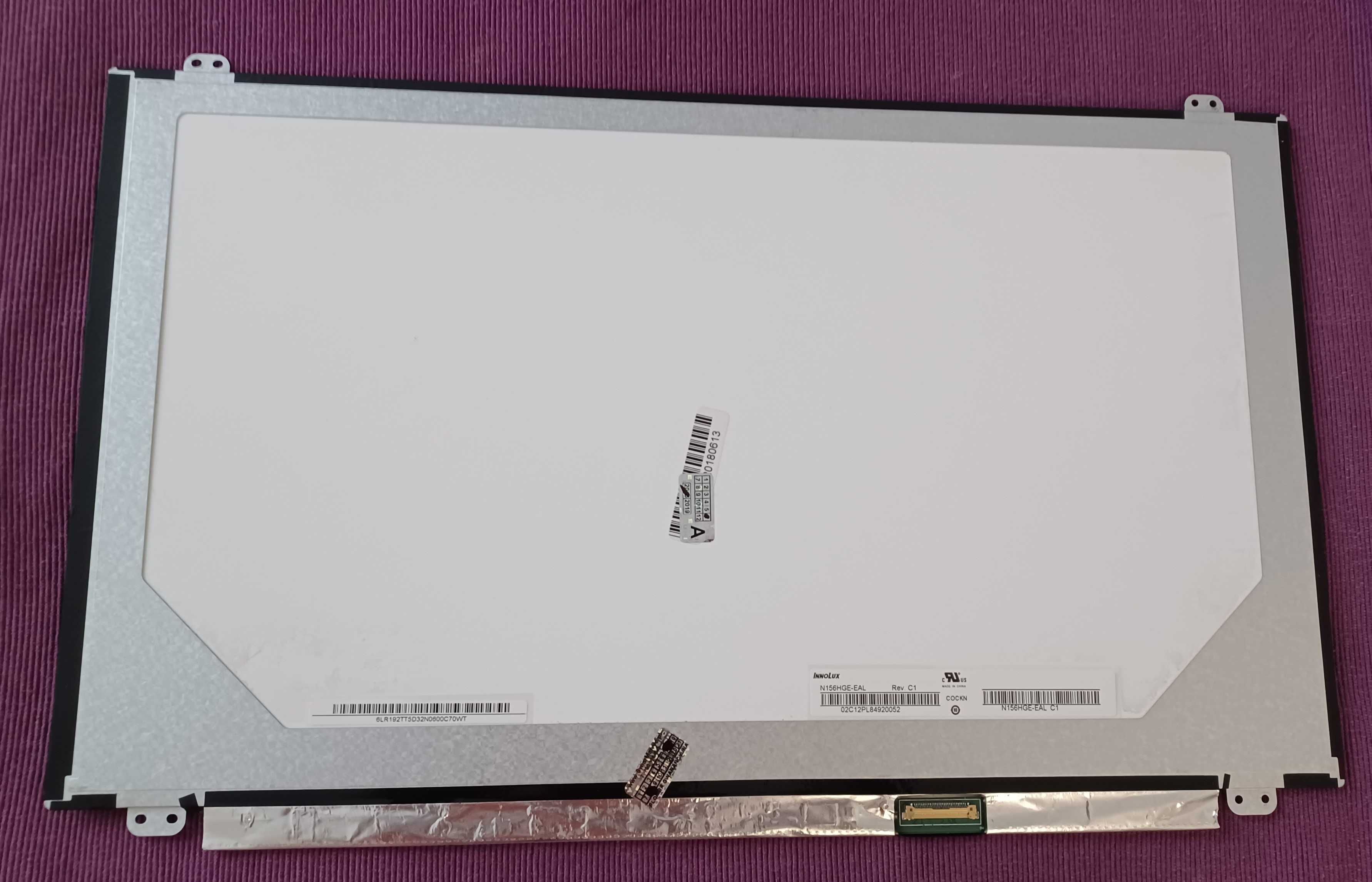 Matryca InnoLux 15,6" N156HGE-EAL Full HD 1920x1080 mat 30 PIN slim