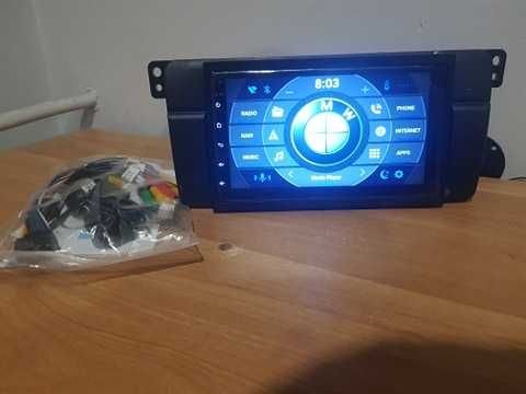 Nowe Radio 2 DIN dla BMW E46 Android GPS Nawigacja WiFi Bluetooth RDS
