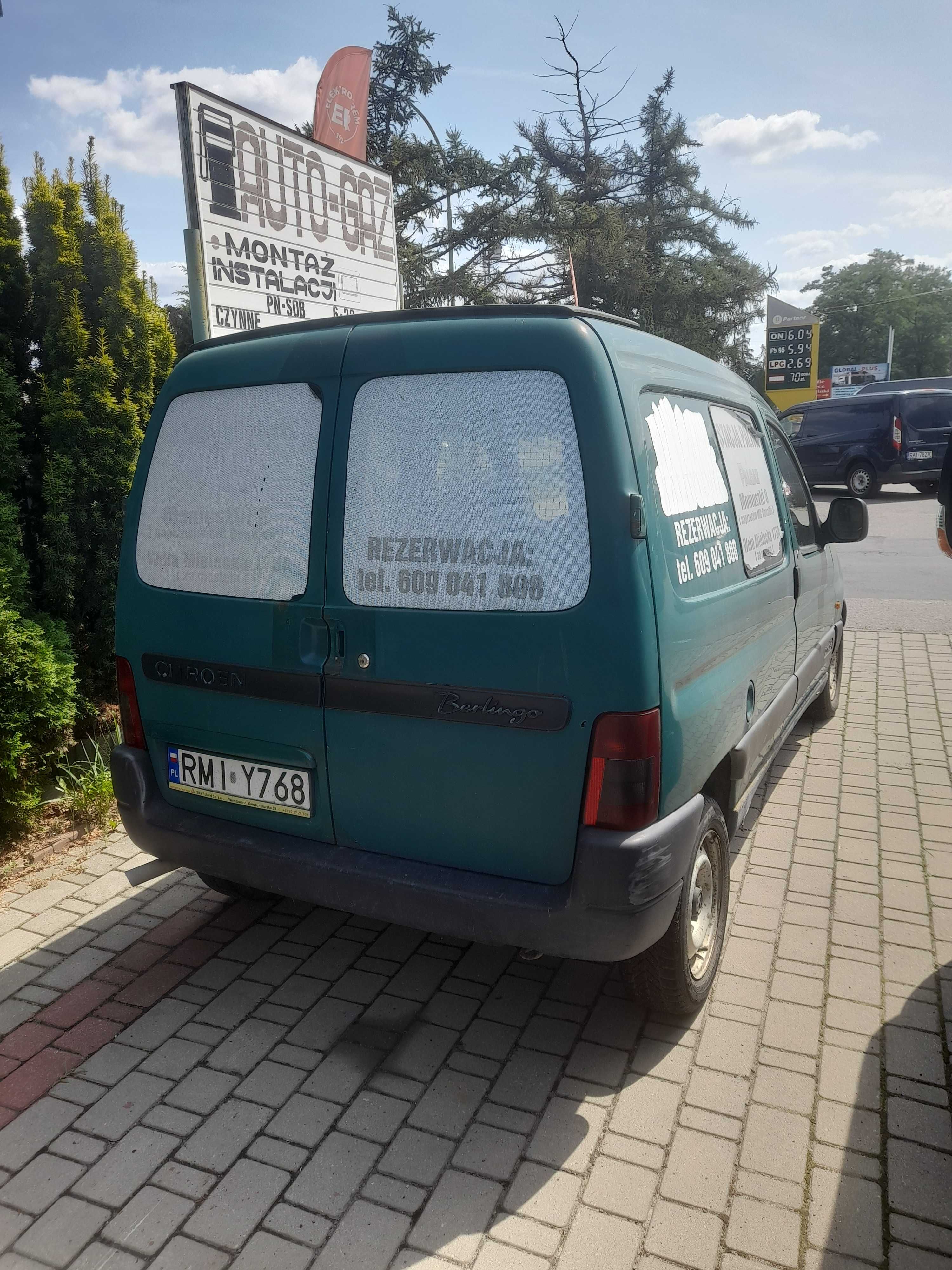 Citroen Berlingo 1.9D Vat-2 Ciężarowy F-V23%