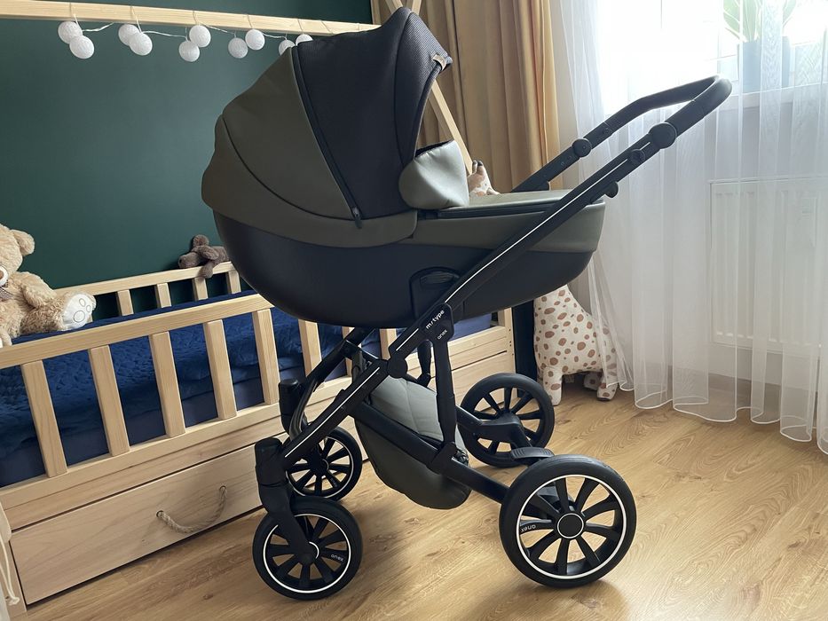 Wózek 2w1 Anex M/type Dark Forest gondola / spacerówka - stan idealny