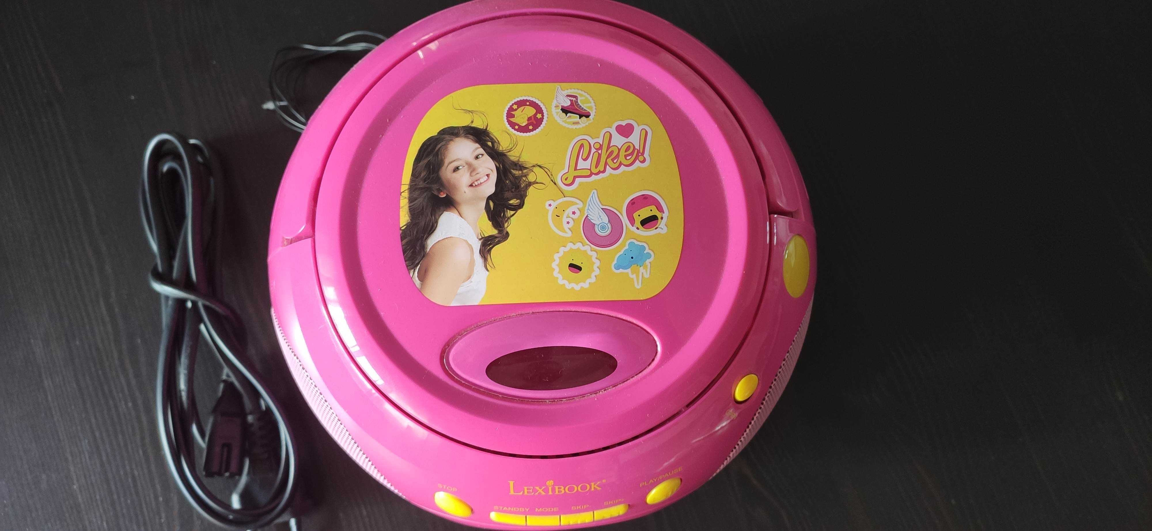 Rádio Lexibook com leitor Cd (Soy Luna)