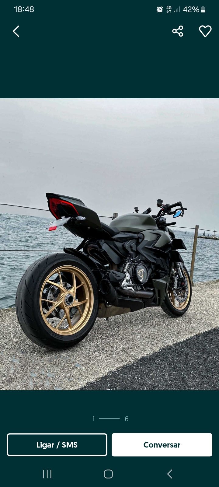 Ducati Streefighter V2 de 2024