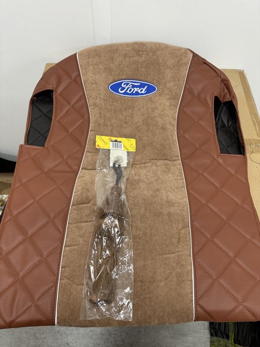 Pokrowce na siedzenia FORD F-MAX  od 2018r. Pikowane welurowe