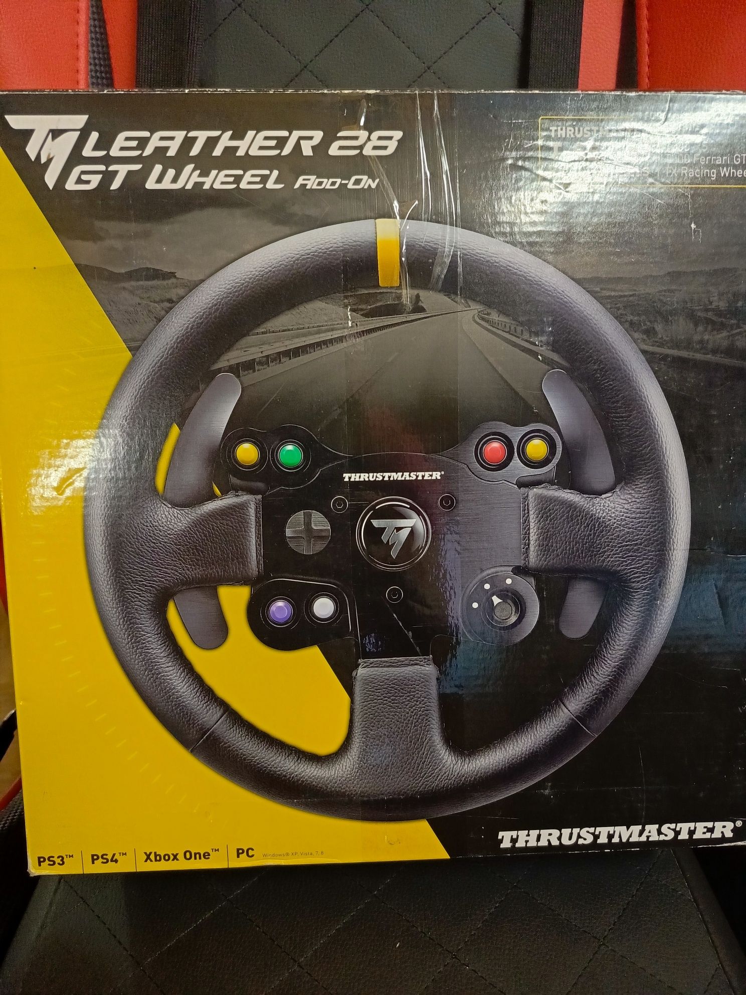 Шкіряне(кожаное)Кермо(руль) Thrustmaster GT Wheel 28(Тільки кермо)