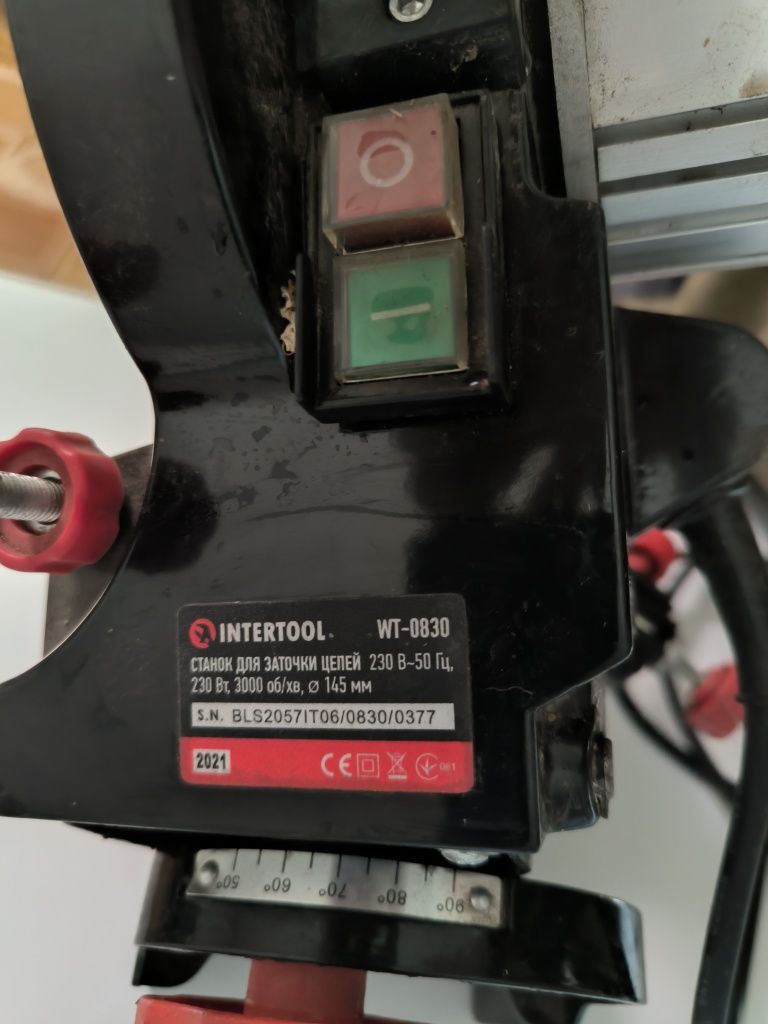 Станок для заточки цепей Intertool wt-0830