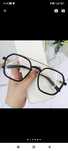 Hit okulary do komputera ramki zerówki matt gold Unisex