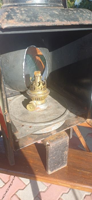 Vintage lampa kolejowa DB lata 70-80 KOSMOS BRENNER