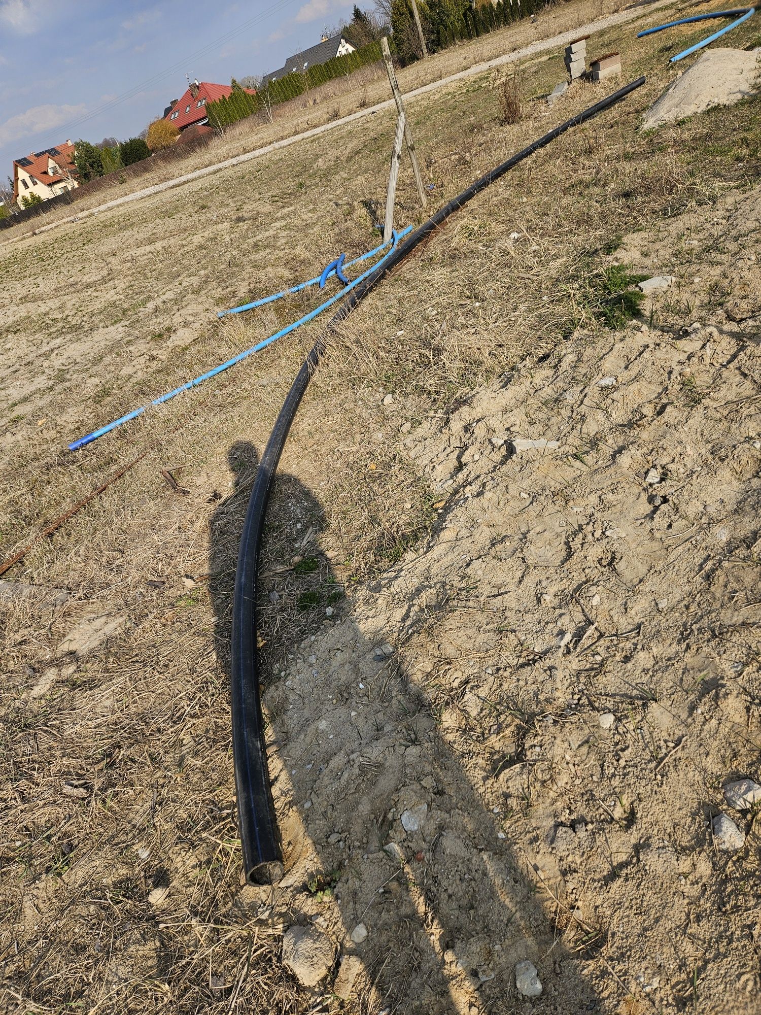 Rura do wody studni na działkę PE100 90X5,4 PN10 SDR17, długość 12 m
