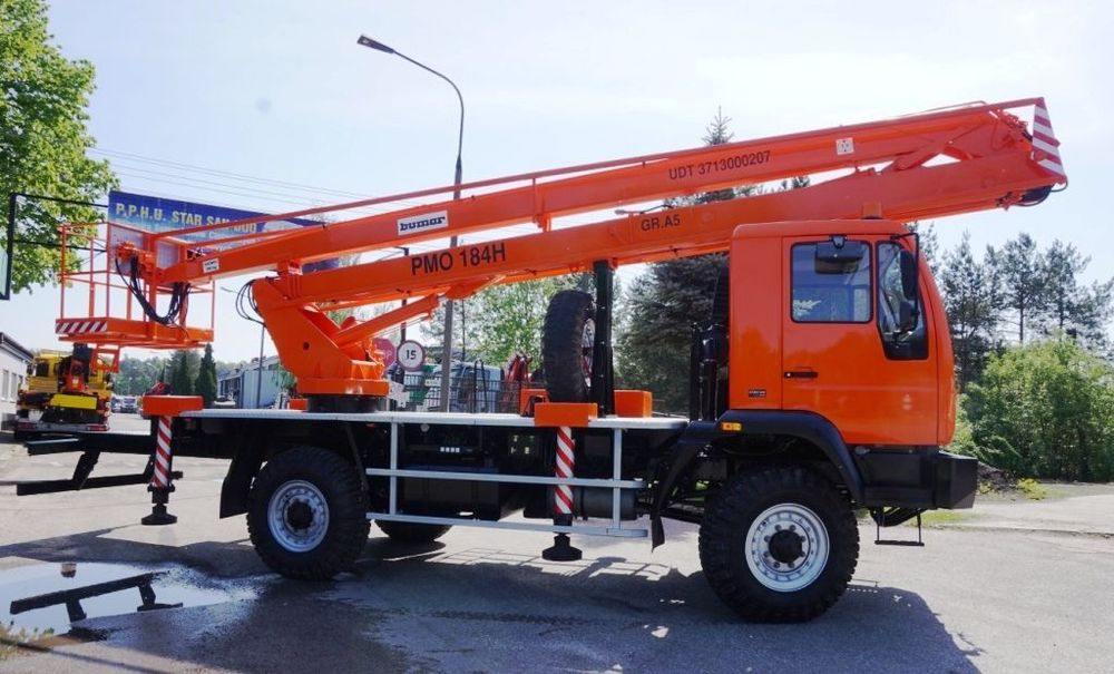 Star 944 MAN 4x4 PODNOŚNIK podest PMO 184 H zwyżka dla ENERGETYKI