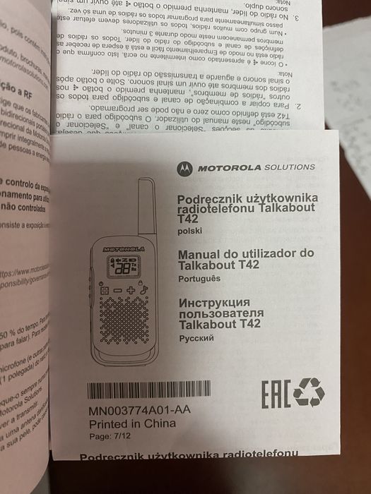 Walkie talkie crianças sem pilhas incluidas