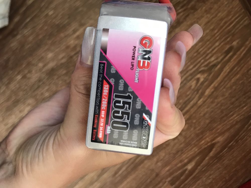 Акумулятор GAONENG GNB Lipo для FPV дрону 1550mAh 6S 22.2V 130C XT60