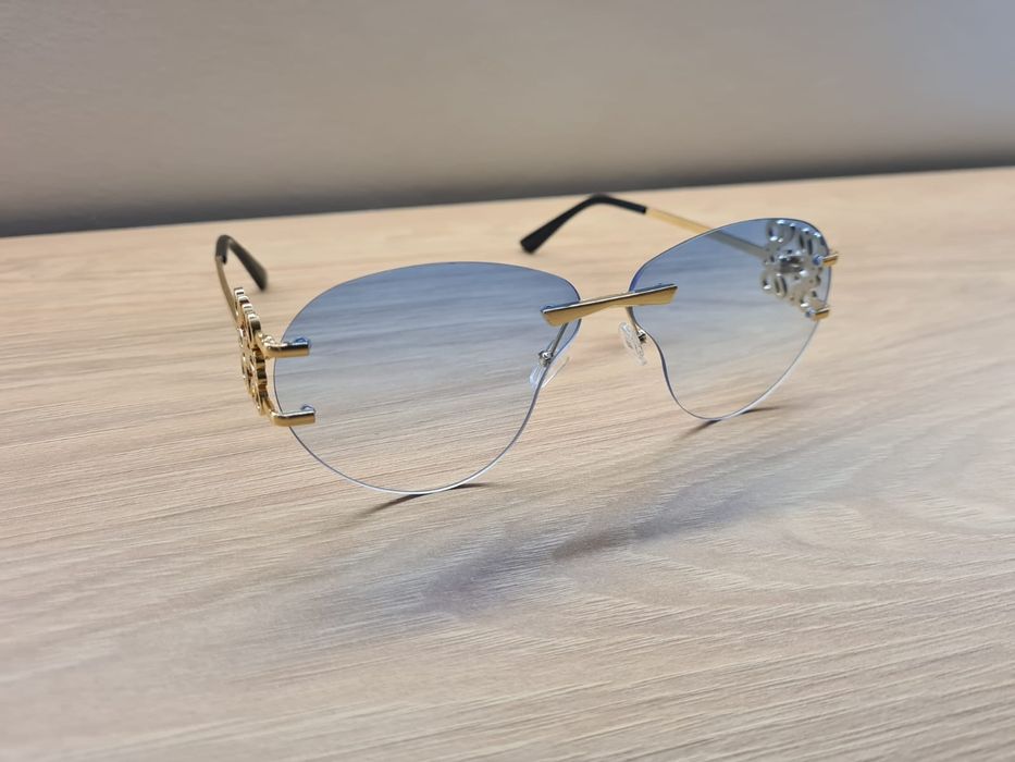 HIT Nowe Damskie Okulary Przeciwsłoneczne Polaryzacyjne UV400 Złote