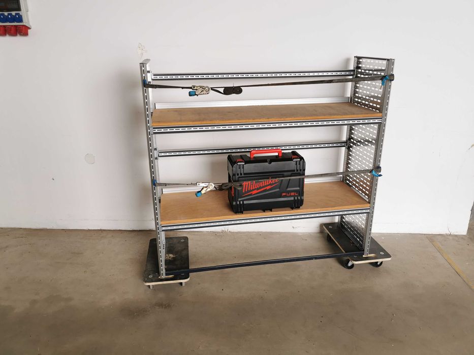 Zabudowa serwisowa warsztatowa regał samochodowy serwisowy SORTIMO